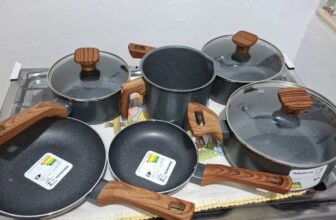 TROQUE SUAS PANELAS VELHASSS  Jogo de Panelas Mimo Style Cerâmica 10 Peças (2 co…