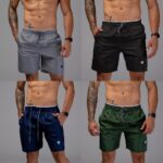 SEM CANELA FINA POR AQUI Kit 4 Shorts Masculino Bermuda Tactel  POR 68,82 (17,20…