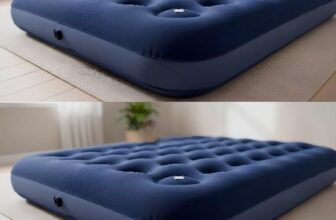 VAI FALTA LUGAR PRO POVO DORMIR Colchão Inflável Casal Acampamento Inflador Acop…