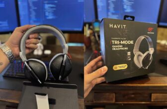 SEM FIO PRA VOCÊ NÃO SAIR PUXANDO TUDO Headset Gamer Havit Gamenote Fuxi H4 Bt 2…