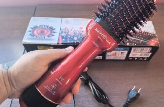 PRA VC MANDAR O PENTEADO Escova Secadora Britânia Soft Luz Infrared 1300w Bivolt…