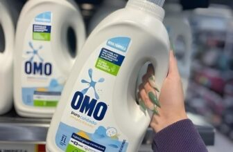 PRA LAVAR A ROUPA DO BABY OMO Sabão Líquido Puro Cuidado 3L DE 40 | POR 32,70 Re…