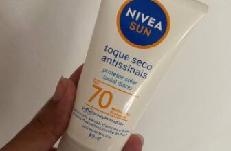 NIVEA SUN Protetor Solar Facial Toque Seco Antissinais FPS 70 40ml DE 47 | POR …