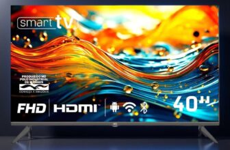 TEM QUE ACOMPANHAR AS SÉRIES NELA Smart Tv Hq 40 Full Hd Android 12 Slim DE 2.00…
