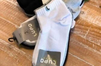 TÔ VENDO ESSA MEIA DESFAZENDO NO CALCANHAR Kit com 10 Pares Meias Lupo Soquete C…