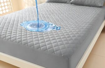 SE SONHAR QUE TA NO BANHEIRO JA AJUDA Protetor De Colchão Queen Impermeável DE 6…