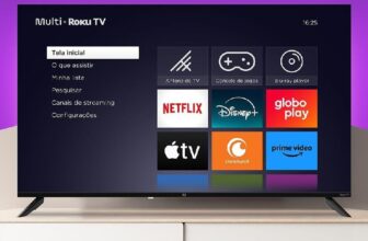 Multi Roku TV 43″ Smart DLED Wi-fi 3 HDMI Compatível com Alexa e Google Home DE…