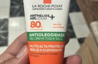 La Roche-Posay Anthelios Airlicium Protetor Solar Facial Antioleosidade FPS80 D…