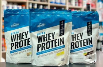 JÁ LANÇA O WHEY PRA BATER OS MACROS DE PROTEÍNA Ultra Whey Refil 907g Shark Pro …