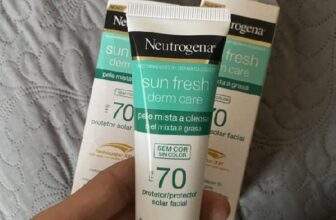 NA FARMACIA, SÓ VIRANDO SÓCIO Neutrogena Sun Fresh Protetor Solar Facial, FPS 70…