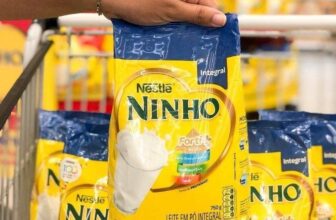 QUEM NÃO AMA ESSE LEITINHO? Leite em Pó Ninho Integral Forti+ 750g DE 44,69 | PO…