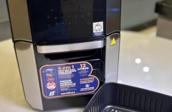 PRÉDIO DA BRITÂNIA (89% comprados) Air Fryer Oven 12L 1800w Britânia 220v DE 579…