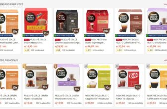 CAFÉ PARA TODOS OS GOSTOS Nescafé Dolce Gusto A PARTIR DE 13,94 https://s.shopee…