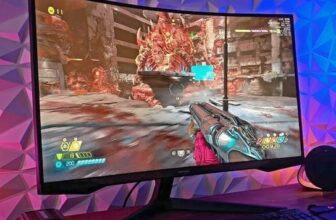 MONITORZAÇO DA SAMSUNG Monitor Gamer Samsung Odyssey G5 32”, QHD, 165Hz, 1ms PO…