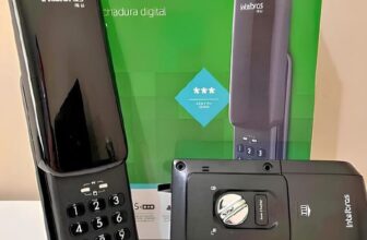 NÃO PODE ESQUECER A SENHA Fechadura Digital Para Uso Interno e Externo FR 10 Int…