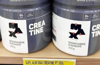 Creatina Max Titanium Monohidratada em Pó pote 300g POR 42,41 CUPOM: AGORA18H h…