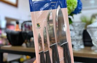 Tramontina JOGO FACAS INOX 4PC PLENUS PRE DE 34,51 | POR 28,54 no Pix https://a…