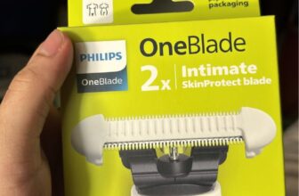 Lâminas de Reposição Phillips OneBlade Intimate Skin Protect – 2 unidades DE 16…