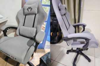 Cadeira Gamer Python Fly em Tecido POR 459,15 até 9x CUPOM: VEMQTEM  https://am…