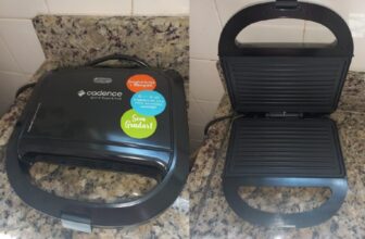 PRA LANÇAR AQUELE MISTÃOO Sanduicheira Elétrica Cadence Toast & Grill, Preta…