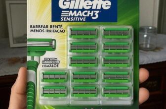 CABECINHAS Carga para Aparelho de Barbear Gillette Mach3 Sensitive 16 unds POR 8…