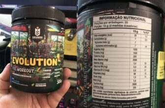 BORA FAZÊ O TREININ RENDER Pré-Treino Evolution Pré Workout 300g – Soldiers Nutr…