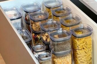 TUDO ORGANIZADINHOOOOKit 12 Potes Porta Mantimento Hermético DE 204 | POR 103 CU…