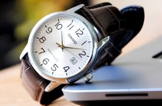 ELEGANTE DEMAIS Relógio Casio Masculino Collection Couro DE 349 | POR 159,20 até…