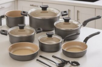 SÓ NÃO PODE DEIXAR O ARROZ QUEIMAR Conjunto Panelas Antiaderente 10 Peças Teflon…