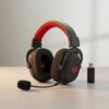 SEM FIO PRA TU NÃO SAIR PUXANDO TUDO Headset Gamer Redragon Zeus Pro Preto Sem F…