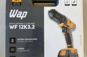 SEJA UM ADULTO FUNCIONAL Parafusadeira E Furadeira A Bateria WAP Com Maleta DE 2…