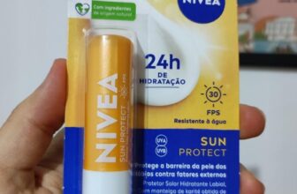 FALA AÍ, SEUS BOCA RACHADA NIVEA Hidratante Labial Sun Protect FPS 30 4,8g DE 23…