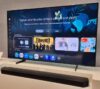 E VOCÊ AI, USANDO TV DE TUBO Samsung Vision AI TV 65″ QLED 4K QEF1 + Soundbar Re…