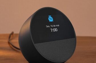 Echo Spot com Alexa Geração Mais Recente (2 cores) DE 574,46 | POR 469 em 9x ht…