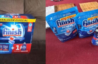 KITZÃO PRA TUA LAVA-LOUÇAS  Kit 2 Detergentes Lava-Louças Finish Powerball 13 ta…