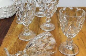 Jogo 6 Taças Diamante Vidro 330ml POR 29,04 (4,84 Cada Taça) CUPOM: MEUCANTINHO…