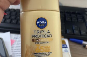PROTEÇÃO ESSENCIAL NIVEA SUN Protetor Solar Fluido Facial Tripla Proteção Antiss…