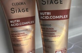 PREÇO EXCELENTE Combo Siàge Nutri Acid.complex: Shampoo 250ml + Condicionado DE …