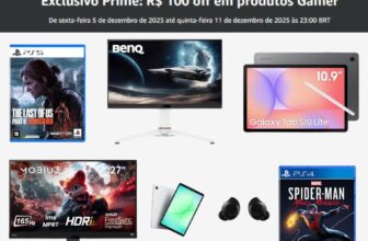 R$100 OFF EM PRODUTOS SELECIONADOS AMAZON Exclusivo para membros Prime A promoç…