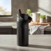 O LUXO DESSA ALL BLACK Garrafa Térmica Stanley Aerolight Flip Straw Black 473ml …