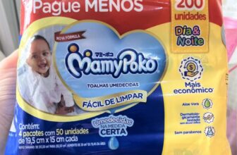 ATENÇÃO, PAPAIS E MAMÃESSS MamyPoko Lenços Umedecidos Dia&Noite 200 Unidades…