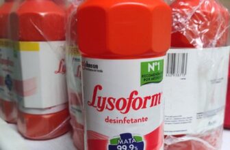 ESTOQUE DA LIMPEZA DA CASA Desinfetante Líquido Lysoform Original 4 unidades de …