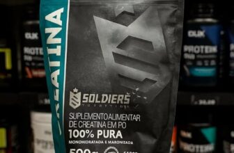 BORA FAZER ESSE MÚSCULO CRESCERRR Creatina 500g Soldiers Nutrition DE 89 | POR 3…