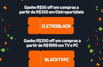 CUPONSSSSS AMAZON BLACKTVPC – R$200 OFF em R$1999 em TV e PC ELETROBLACK – R$50…