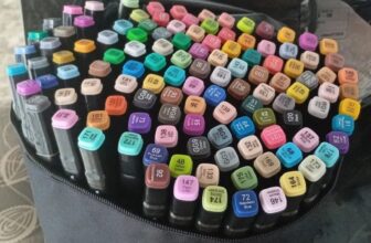 EXISTE TANTA COR ASSIM? Conjunto Canetas Marcador Canetinha Ponta Dupla 120cores…