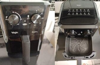 NO PRECINHOOO Fritadeira Elétrica Air Fryer Quad Fry Elgin 4,2 L, 1400w Preto – …