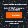 TOMA OUTRO CUPOM AMAZON R$150 OFF a partir de R$999 Cupom: BLACK18H https://amz…
