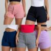 Kit 3 Short Feminino Canelado – Cores Variadas DE 69,97 | POR 42,68 https://mel…