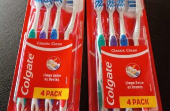 MACIA MACIA 4 unids Escova de Dente Colgate Classic Clean Macia DE 12 | POR 9,25…