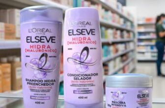 L’Oréal Paris Elseve Hidra Hialurônico Kit Shampoo + Condicionador + Creme de T…